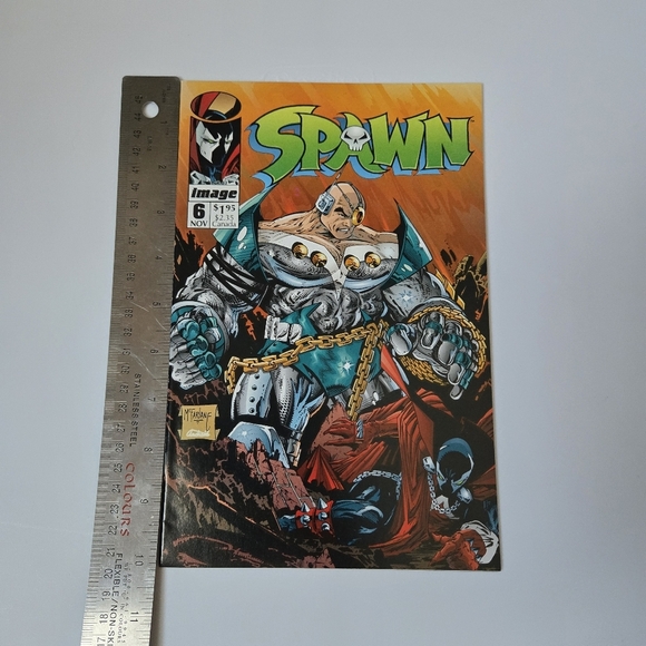 Spawn #6 Comic Book (Near Mint Condition) - Picture 5 of 5